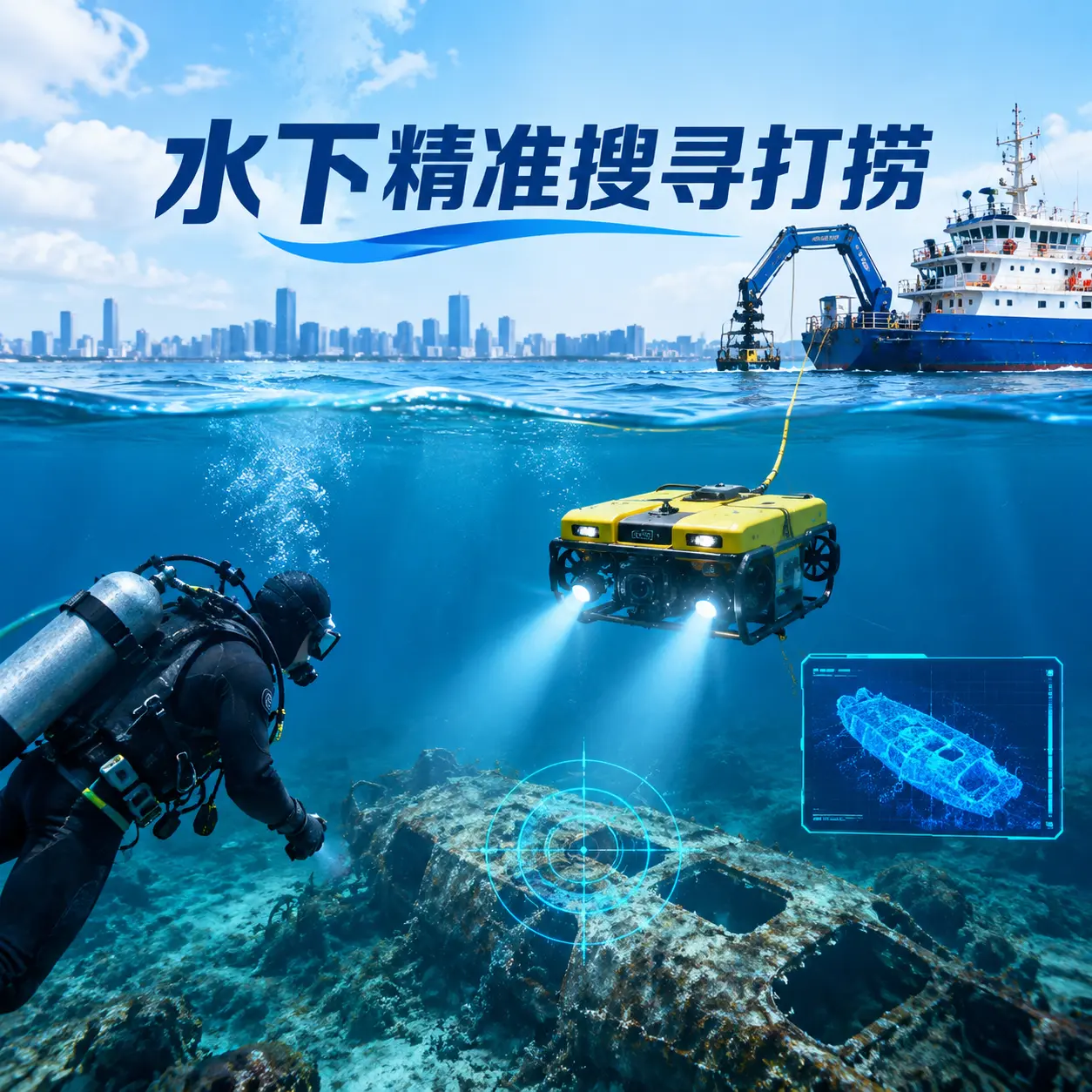 兰坪水下精准搜寻打捞